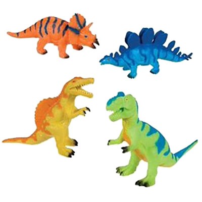 Toysmith Dinosaur Squishimals, Dinosaur May Vary
