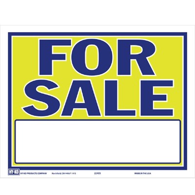 Hy-Ko 9-Inch X 13-Inch Neon For Sale Sign