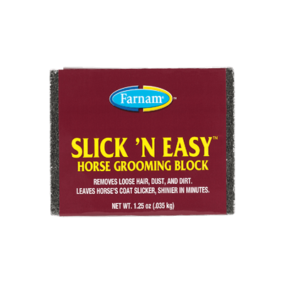 Farnam Slick 'N Easy Horse Grooming Block