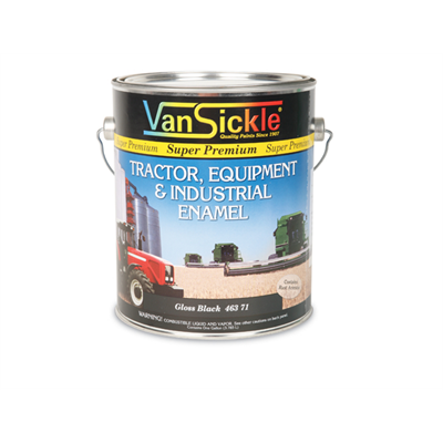 Van Sickle Paint Tractor Enamel, Black Gloss, 1 gallon