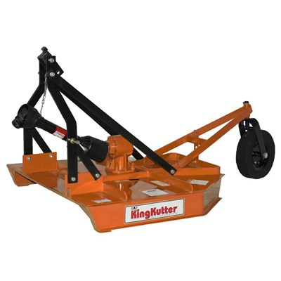King Kutter 4-ft 40HP Gearbox Rotary Kutter - Orange