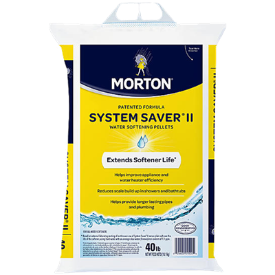 Morton Salt Yellow Bag Salt Pellet, 40 lb