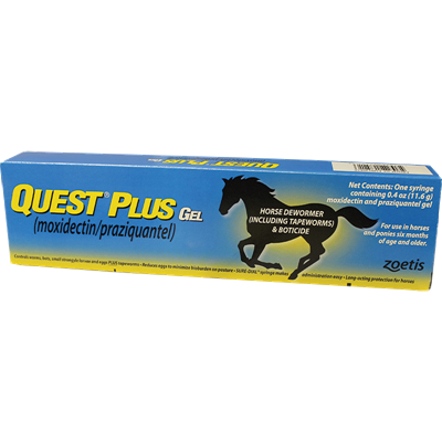 Zoetis Quest Plus Equine Wormer