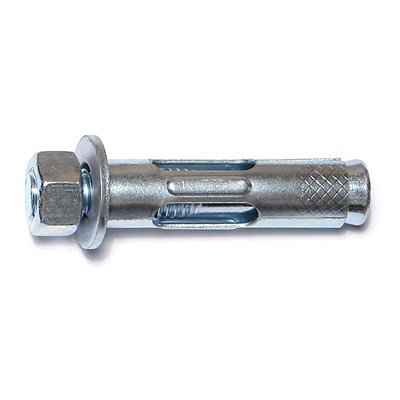 Midwest Fastener 1/2 x 2-1/4 Hex Nut Sleeve Anchors - 06762