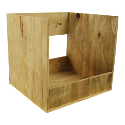 BackYard Chicken Tractors Plywood Chick-N-Nesting Box, Single
