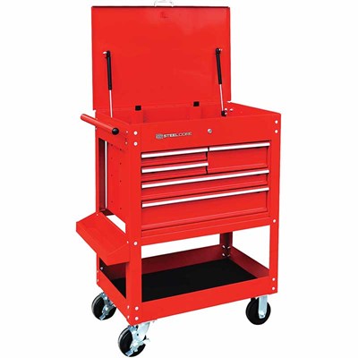 Steelcore 30-in 5-Drawer Mechanics Cart