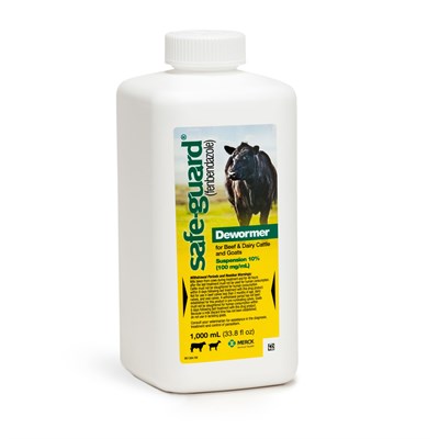 Safe-Guard Cattle & Goat Dewormer, 1 liter