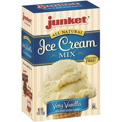Junket All Natural Ice Cream Mix, Very Vanilla