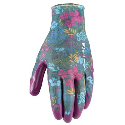 Wells Lamont Women's Botanical Nitrile Coated Knit Gloves, L