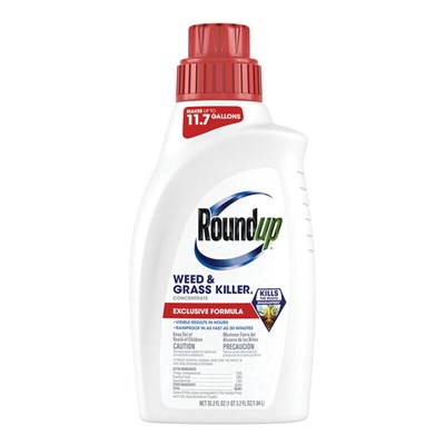 Roundup Weed & Grass Killer Concentrate, 35.2 oz.