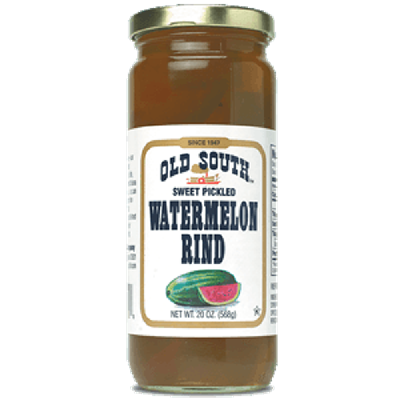 Old South Sweet Pickled Watermelon Rind, 16 oz