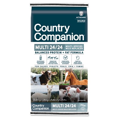 Country Companion Multi-Species Milk Replacer, Multi 24/24, 25 Lb