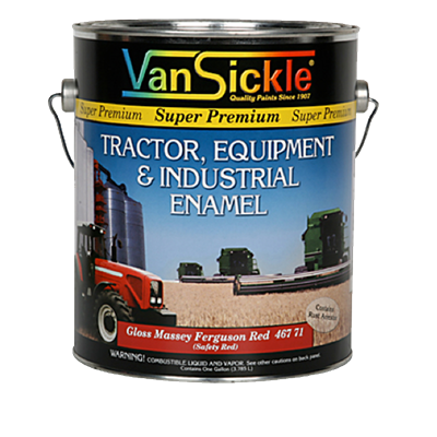 Van Sickle Paint Tractor Enamel, Massey Ferguson Red Gloss, 1 gallon