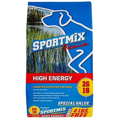 Sportmix Adult High Energy Mini Chunk Recipe Dry Dog Food