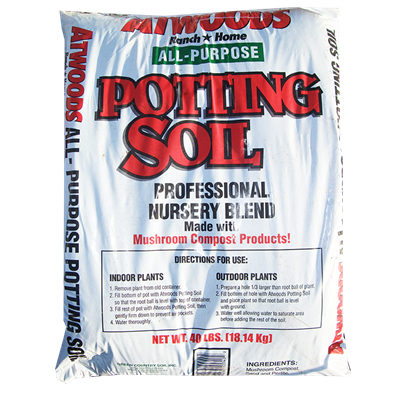 Atwoods All Purpose Potting Soil, 40 lbs