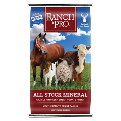 Ranch Pro 4% All Stock Mineral, 50 lbs