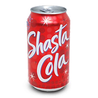 Shasta Cola Soda, 12 oz, 12 pack