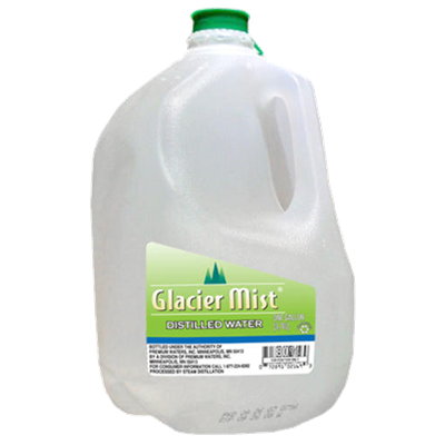 Glacier Distilled Water, 1 gallon