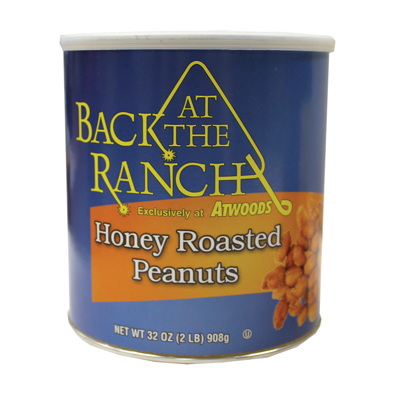 Back at the Ranch Honey Roasted Peanuts, 32 oz