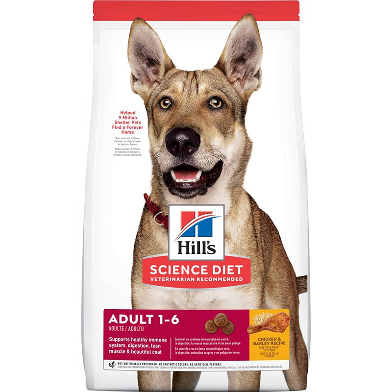 Hill's Science Diet Chicken & Barley Recipe Adult Dog Food, 45 lbs.