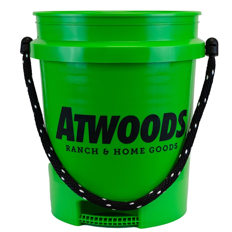Atwoods Bucket With Rope, 5 gallon