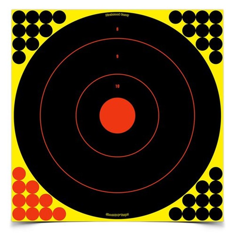 Birchwood Casey Shoot-N-C 17.25-in Bull's-Eye Target, 5 pack