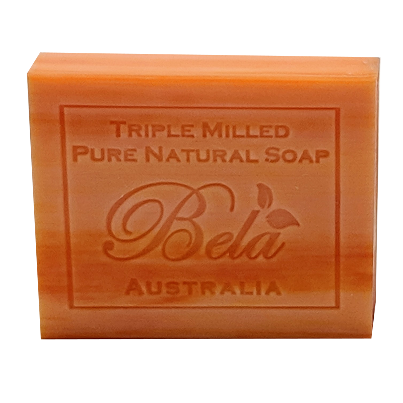 Bela Orange Zest Natural Soap Bar, 3.5 oz