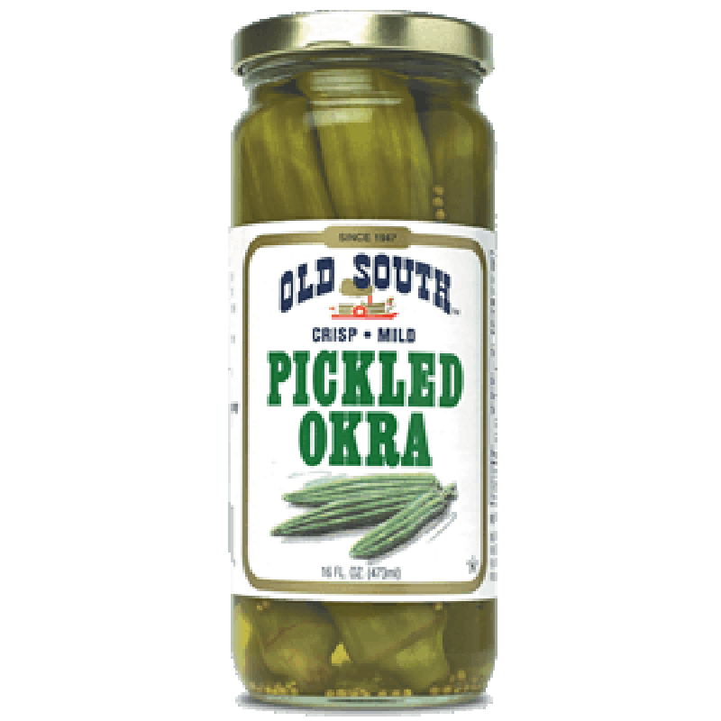 Old South Pickled Okra, Mild, 16 oz