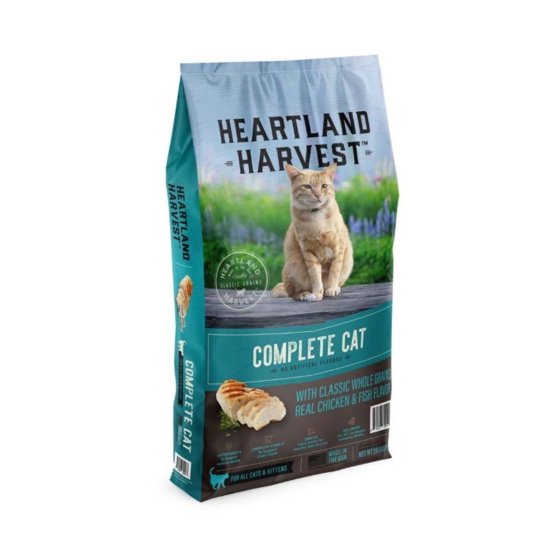 Heartland Harvest Dry Cat Food - Fish, 20 lb