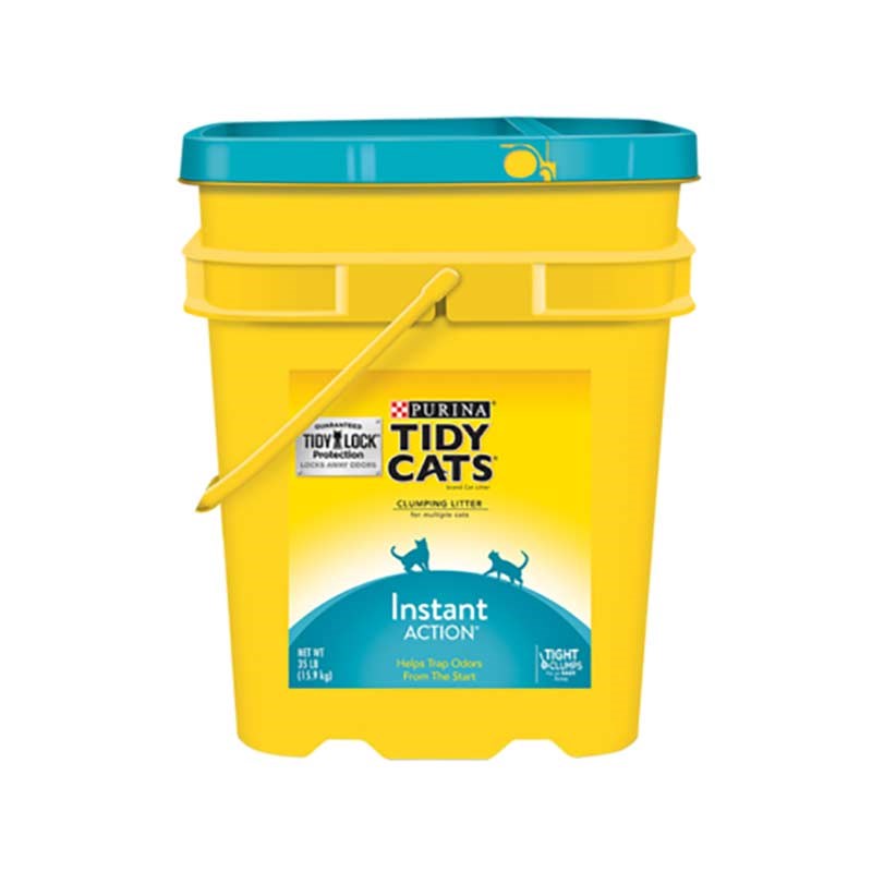 Tidy Cats Instant Action Clumping Cat Litter, 35 lbs