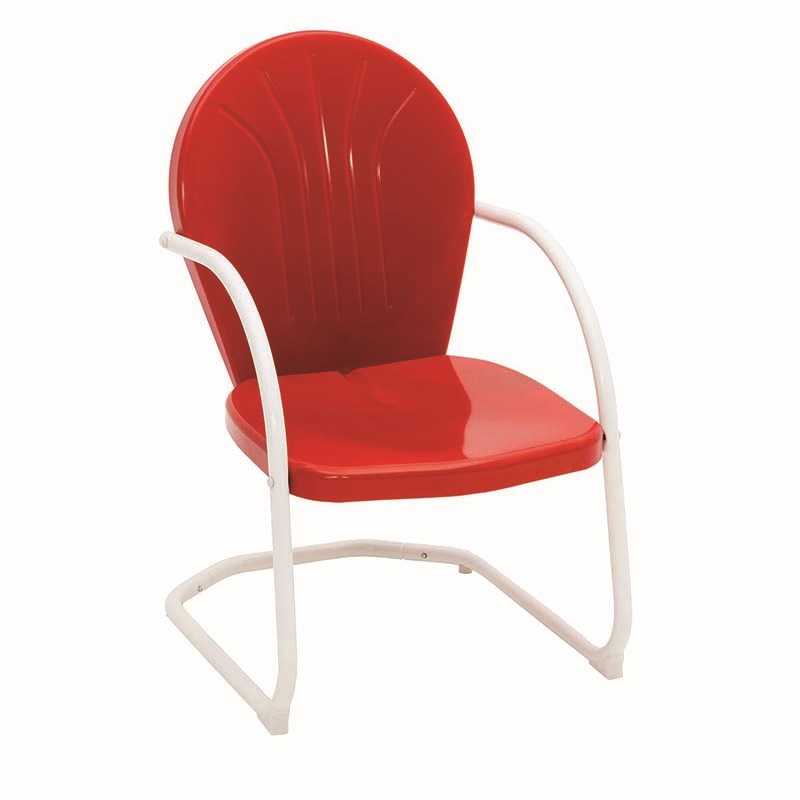 Jack Post Blue Highway Chair, Red