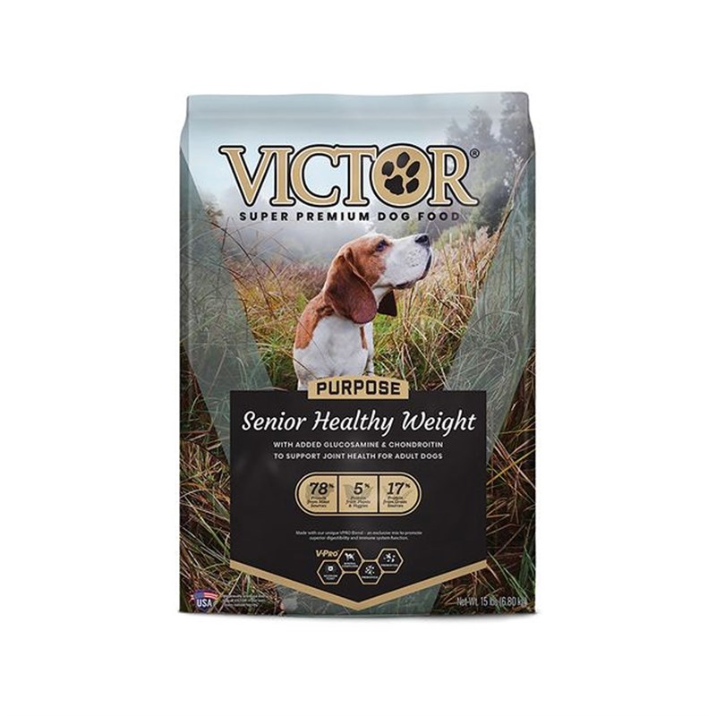 Victor Senior Healthy Weight Dog Food, 40 lb