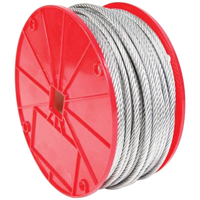 Koch Industries 7 x 19 Galvanized Cable, 3/16-Inch by 500-Feet (Sold By the Foot)