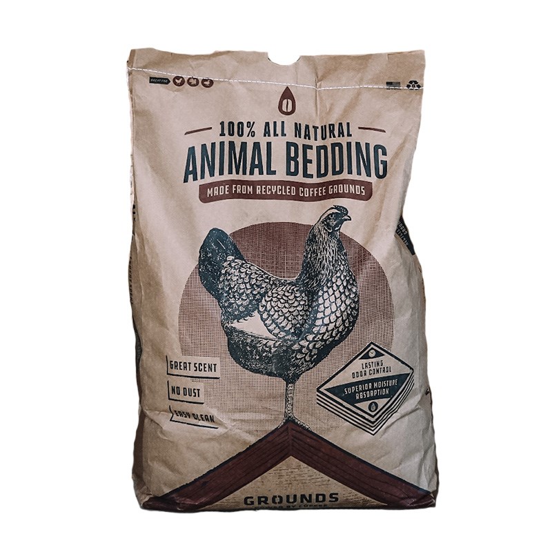 Grounds Recycled Coffee Animal Bedding, 35 lbs
