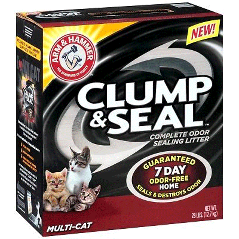 Arm & Hammer Clump & Seal Complete Odor Sealing Litter, 28 lbs