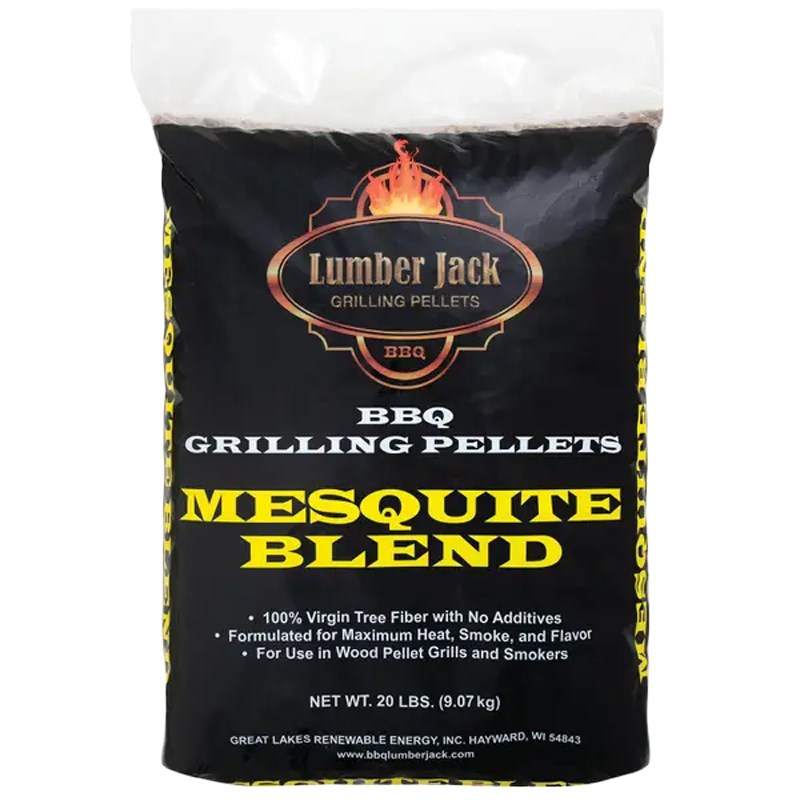 Lumber Jack Mesquite Blend Grilling Pellets 20 lbs