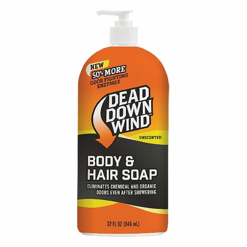 Dead Down Wind Pump Top Body & Hair Soap, 32 oz