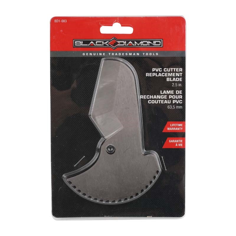 Black Diamond 2.5-inch PVC Cutter Replacement Blade