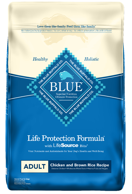 Blue Buffalo Life Protection Adult Chicken and Brown Rice, 15 lbs