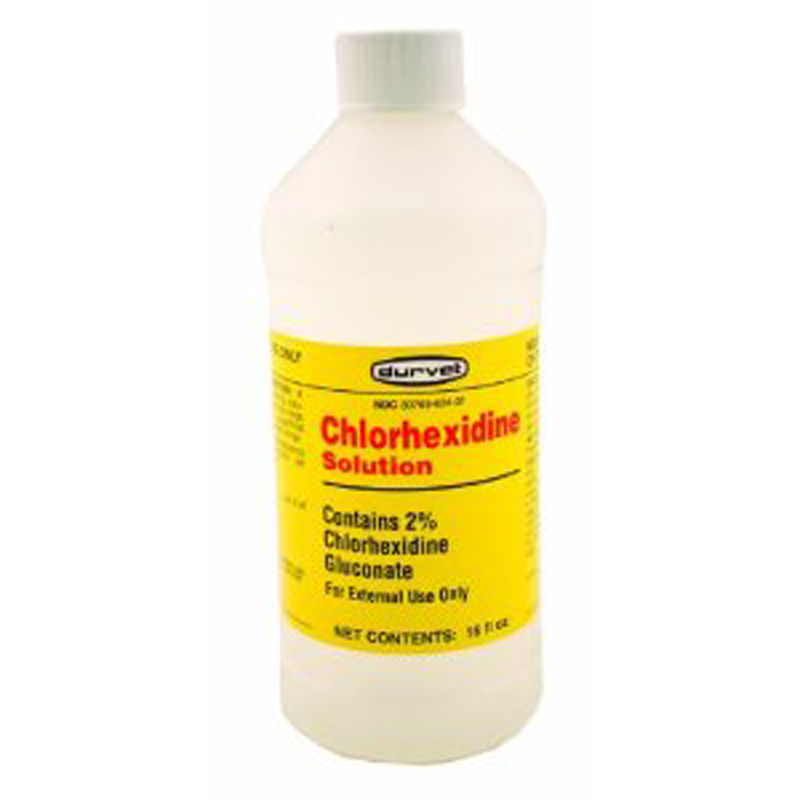 Durvet Chlorhexidine 2% Solution, 16 oz