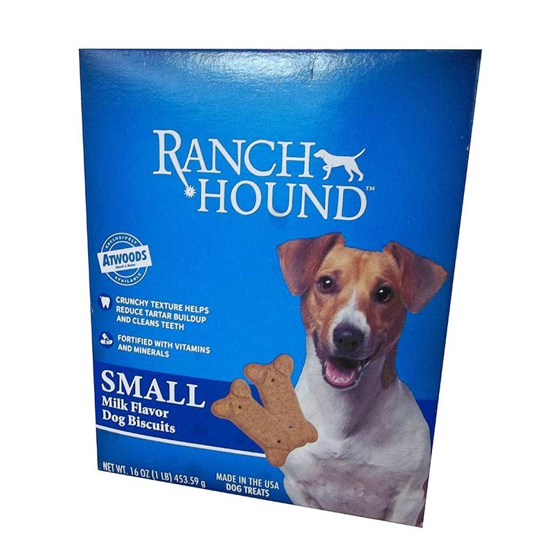 Ranch Hound Dog Biscuit Milk Small 1 lb