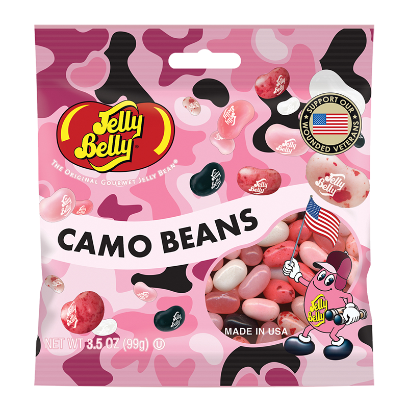 Jelly Belly Pink Camo, 3.5 oz