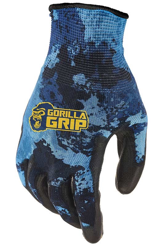Gorilla Grip Veil Aquenos No-Slip Fishing Gloves, 3 pack - XL