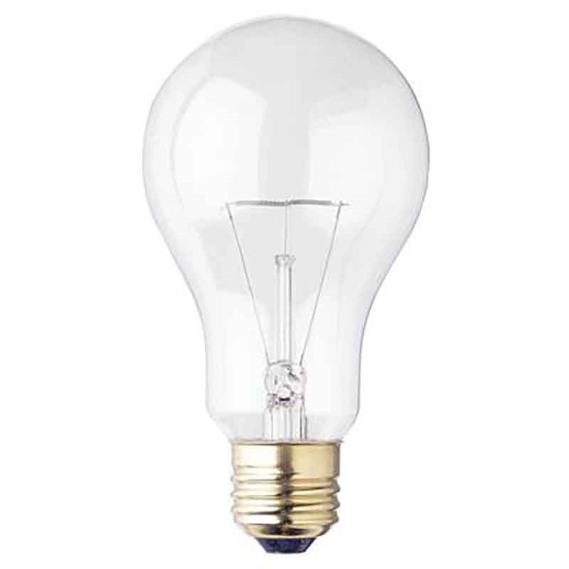 Westinghouse 150W A21 Incandescent Light Bulb, 2700K Clear E26 Base, 120V