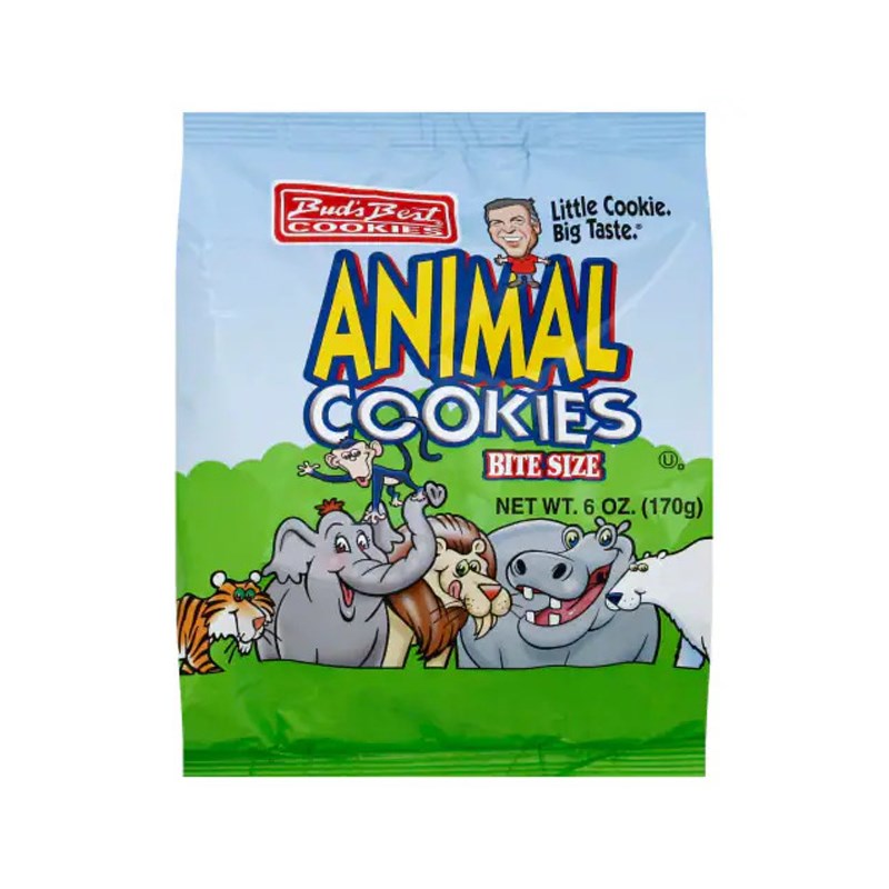 Bud's Best Animal Cookies, 6 oz