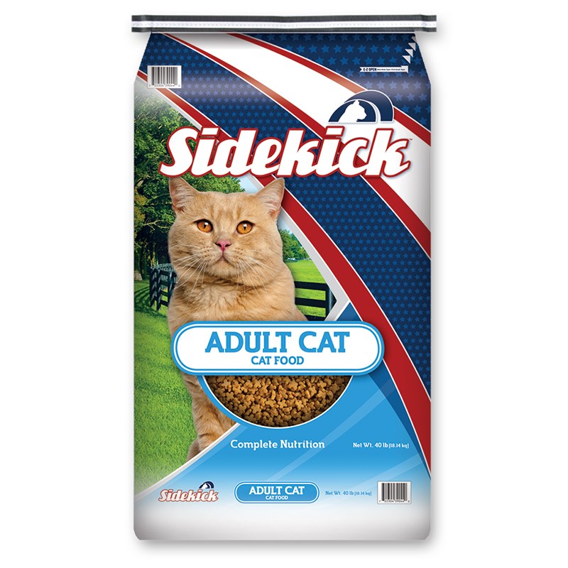 Sidekick Dry Cat Food, 40 lb