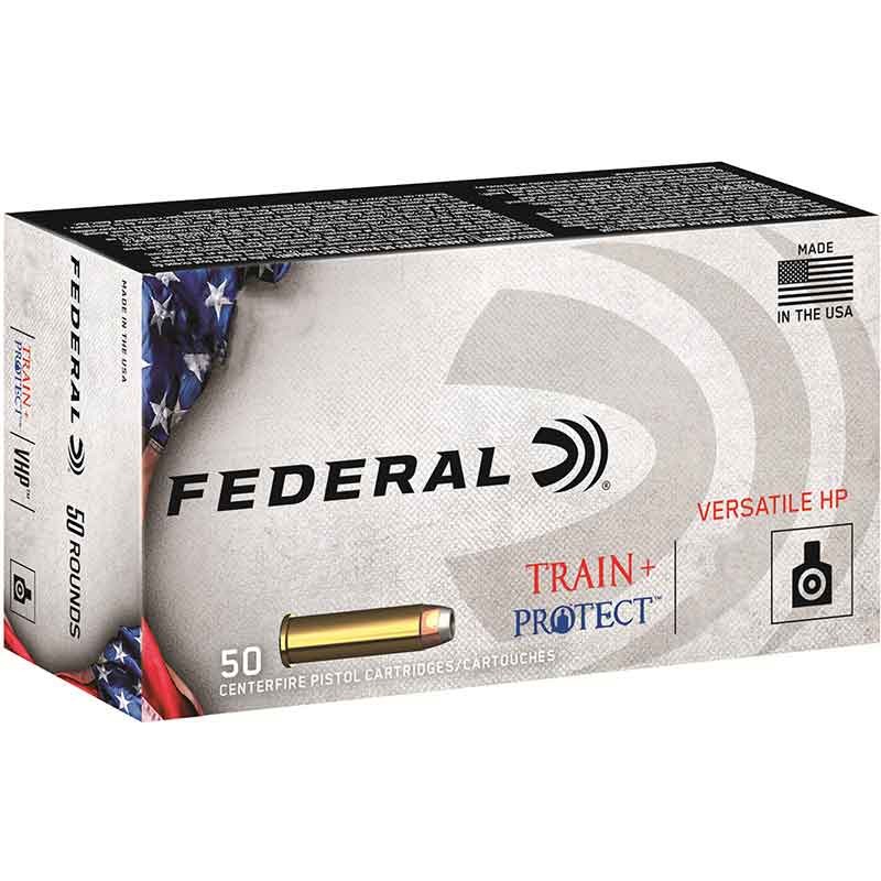 Federal Train + Protect 38 SPC 830FPS 158 Grain VHP Ammunition, 50 rounds