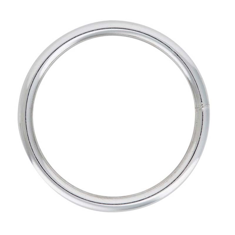 Weaver Leather #2 O-ring, Nickel Plated, 2-inch