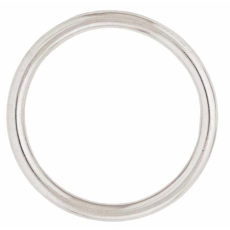 Weaver Leather #1 O-ring, Nickel Plated, 3-inch