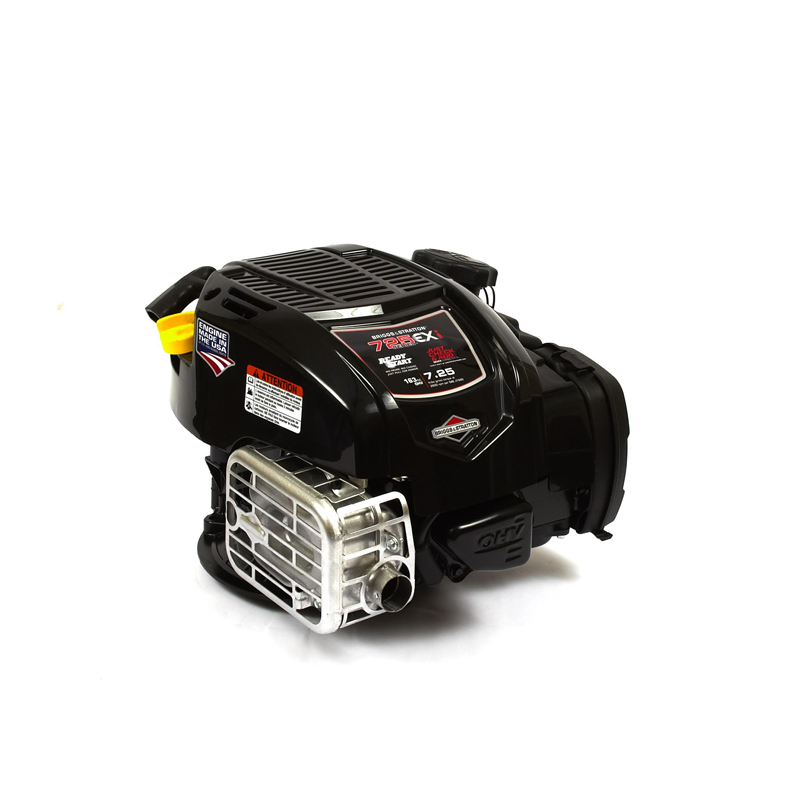 Briggs & Stratton 725EXi Series, Vertical, 7.25 GT, 163cc 25MM x 3-5/32, Tapped 7/16-20, Keyway Recoil Start, Ready Start
